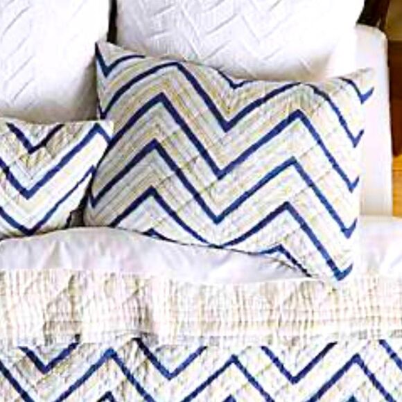 Anthropologie Collaboration w John Robshaw from 2014 RARE Tabiz Pillow Sham - Picture 8 of 15